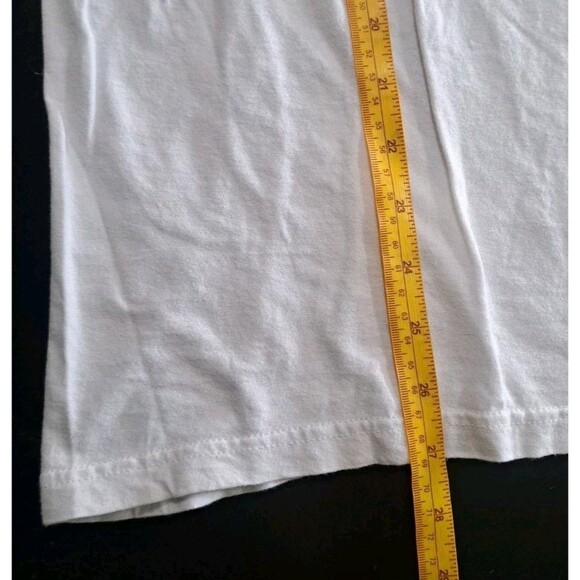 Taco Bell Men’s Large White Graphic T-Shirt Retro Fast Food Shattered Logo Tee - Picture 5 of 6